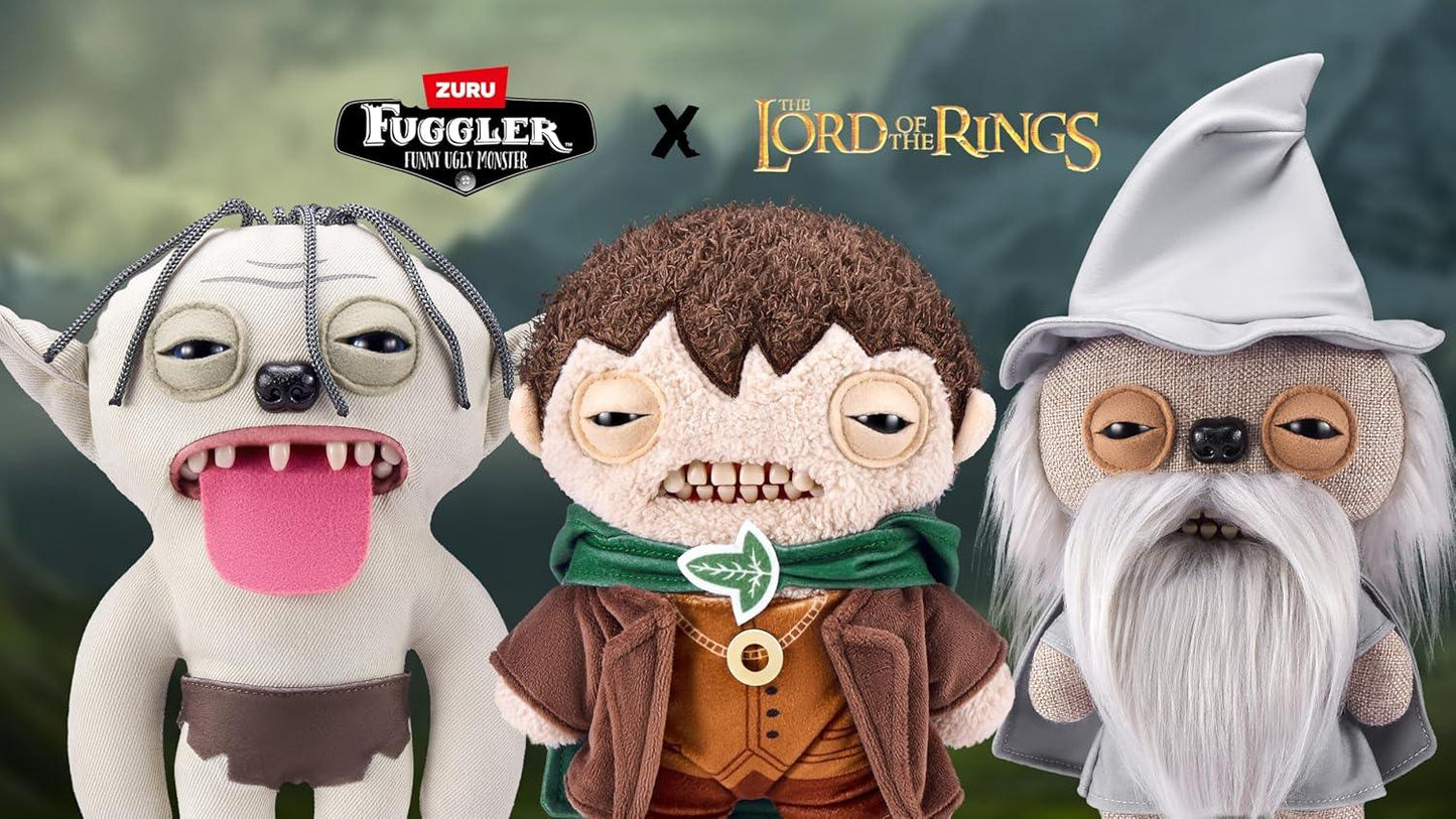 Fuggler Lord of the Rings by ZURU, Funny Ugly Monster Plush Collectible Toy (Sméagol), 4+ - Jaiman Toys