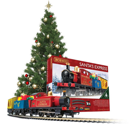 Hornby Hobbies R1248 Santa’s Express Electric Train Set | OO Gauge Christmas Railway Toy with Track & Controller