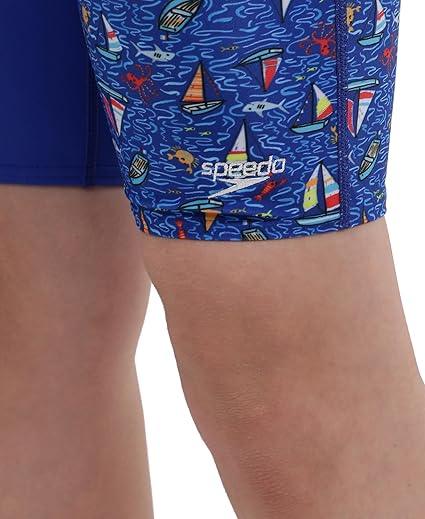 Speedo Boy's Endura Brite Digital Print Jammer - Jaiman Toys