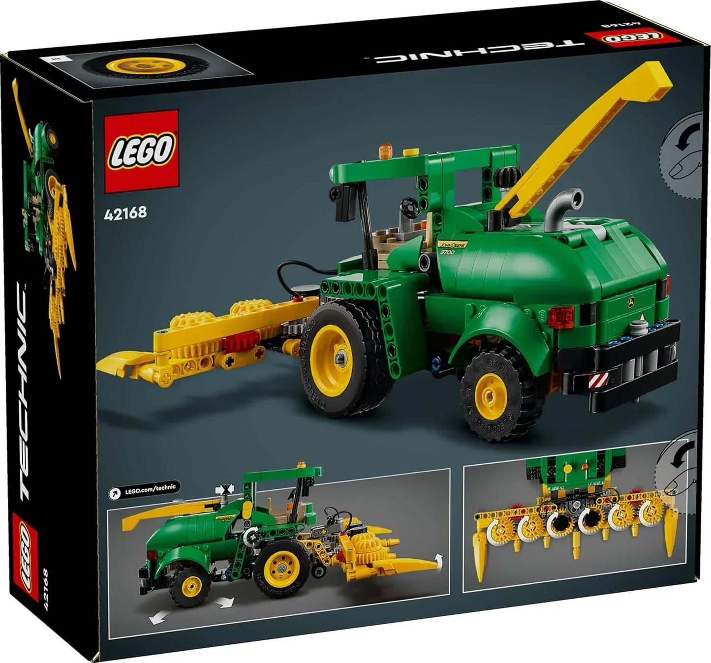 LEGO Technic John Deere 9700 Forage Harvester 42168 (559 Pieces)