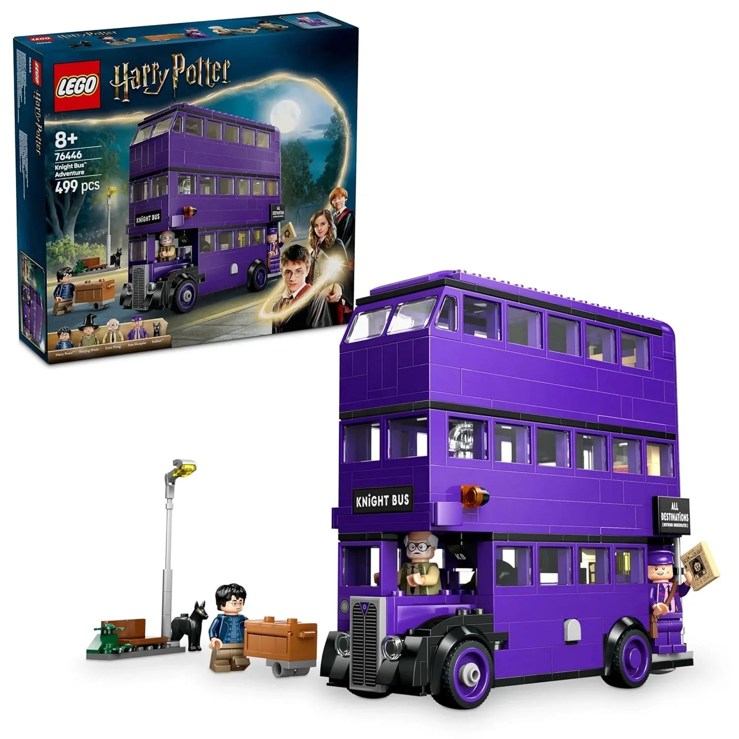 LEGO Harry Potter Knight Bus Adventure, Magic Vehicle Toy 76446 Building Blocks Toys for 8+ Gift for Boys and Girls - Jaiman Toys