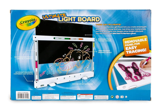 Creativity Kids Light Board : Crayola Ultimate Light Board Drawing Tablet, Perfect Gift for Kids Age 6+