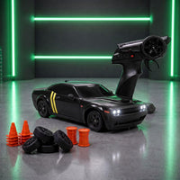 L.O.T Cars Shadow RC Drifter Tarmac Black | 1:20 Scale Remote Control Drift Car with 2.4GHz Wireless Remote, 4WD, Variable Speed Steering, LED Lights & Dual Speed Mode