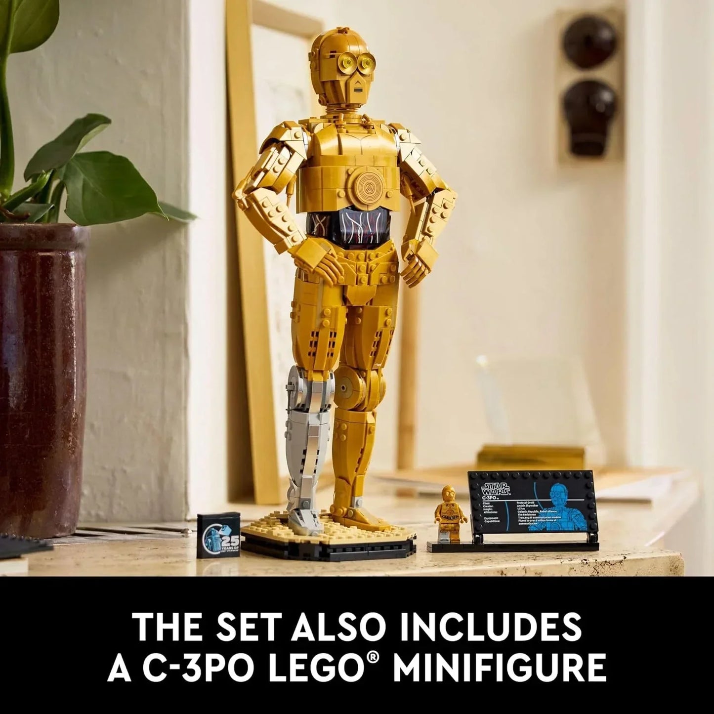 LEGO 75398 Star Wars C-3PO Building Set (1138 Pieces)