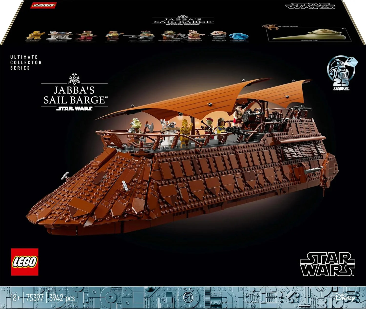 LEGO 75397! Epic Escape on Jabba's Sail Barge  LEGO Star Wars Adventure Awaits