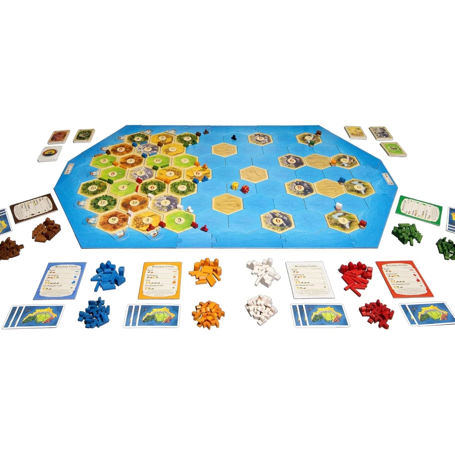 Catan Seafarers 5 and 6 Player Extension Board Game - Jaiman Toys