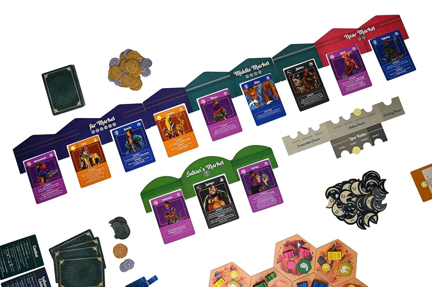 Crescent Moon – Asymmetric Area Control Board Game by Osprey Games - Jaiman Toys