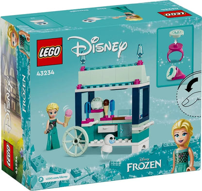 LEGO Disney Frozen 43234 building set box with Elsa mini-doll and ice cream cart toy