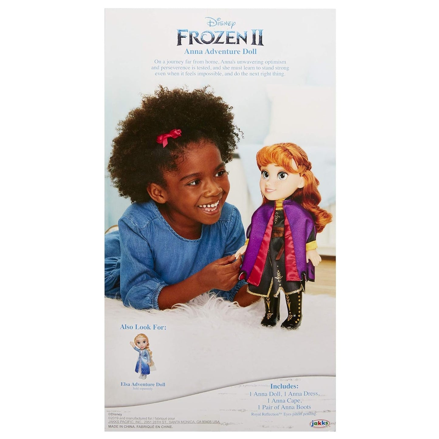 Disney's Anna Travel Doll: Journeying in Style with Violet Cape, Boots &amp; Unique Hairstyle - Ages 3+, 14 inches