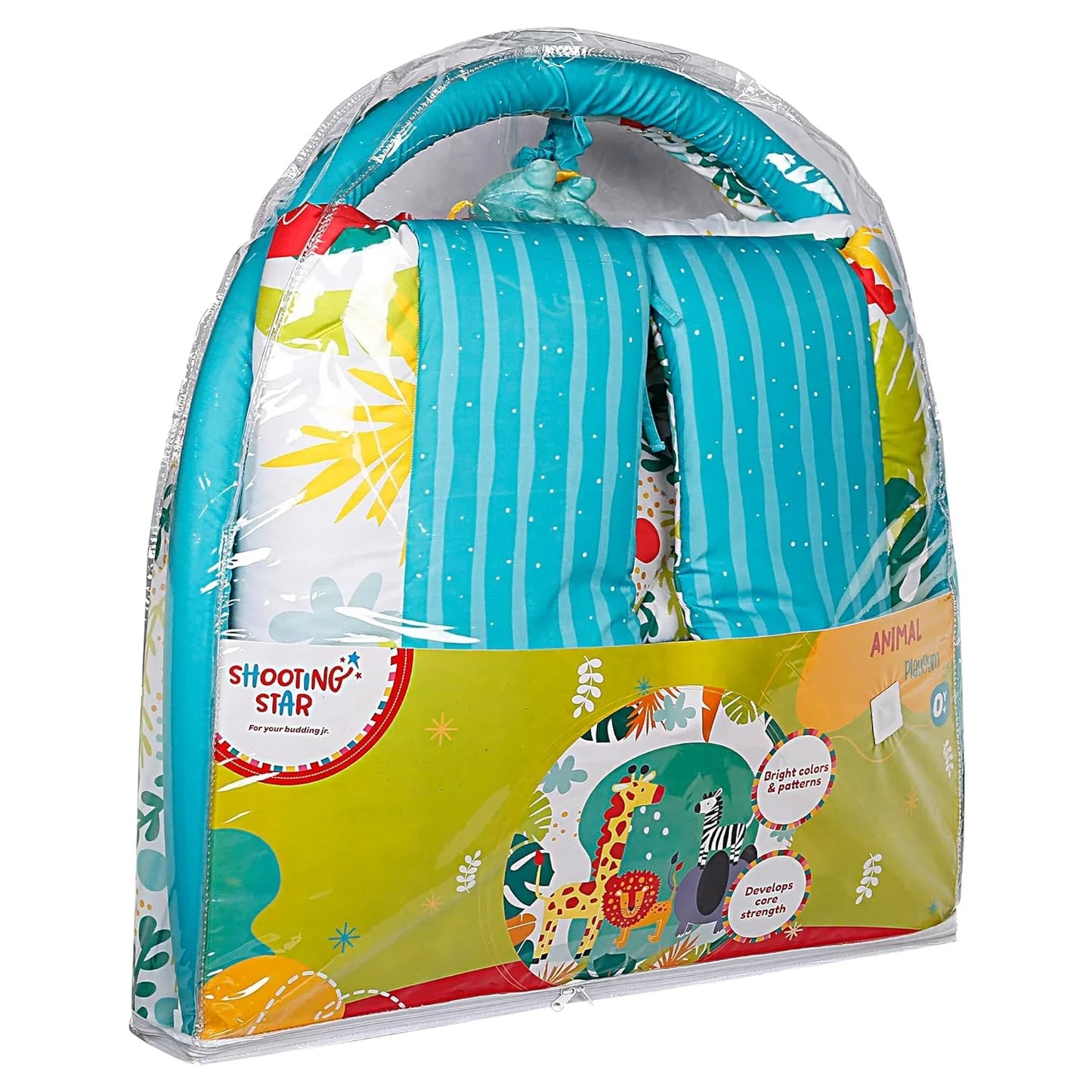 Shooting Star Zoo Playgym – Multicolor Baby Activity Gym for 0 Months+