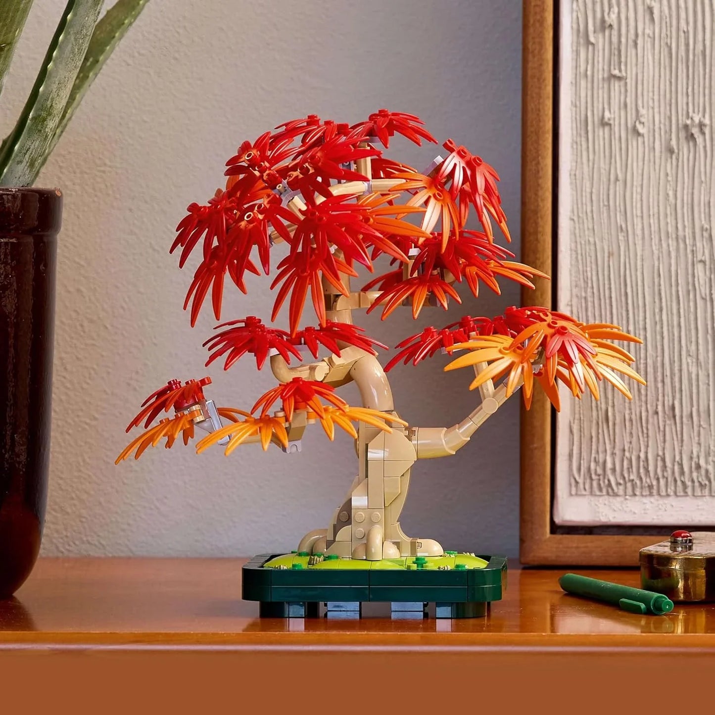 LEGO 10348 Botanicals Japanese Red Maple Bonsai Tree Building Set (474 Pieces)