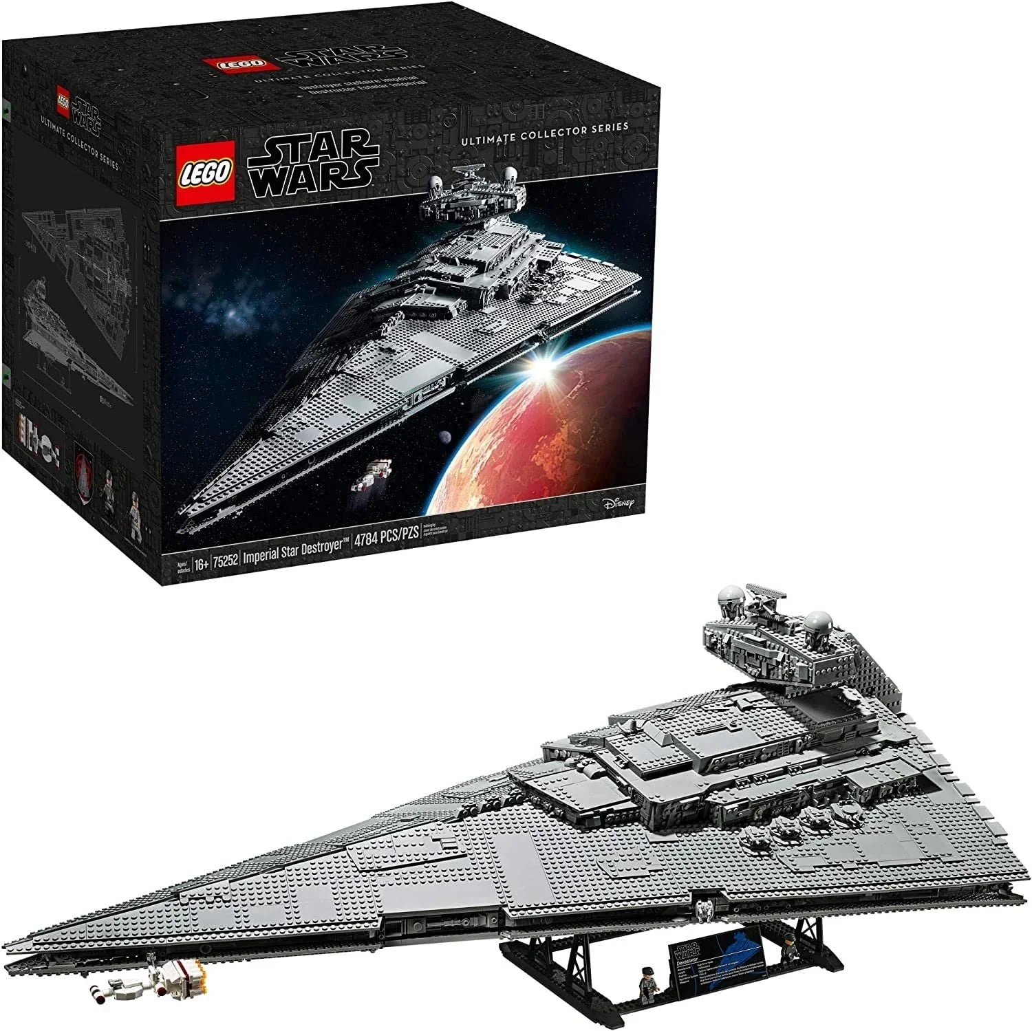 Lego 75252! Star Wars: A New Hope Imperial Star Destroyer Building Kit for The Kids Age 16+ (4,784 Pieces) - Jaiman Toys