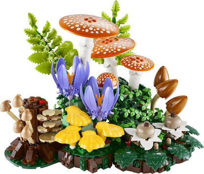 Lego 11505 Botanical Forest Mushroom Decorative Plants, Faux Green, Interior Decor, Fashionable Toy, Birthday, Present, Blocks, For Men and Women
