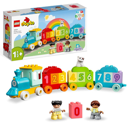LEGO 10954 My First Number Train -Learn to Count Building Toy (23 Pieces)