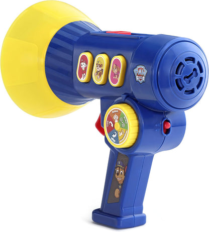 VTech PAW Patrol Megaphone Mission Voice Changer, Blue | Interactive Voice Changer with Siren, Character Sounds, Flashlight & PAW Patrol Rescue Role Play Toy