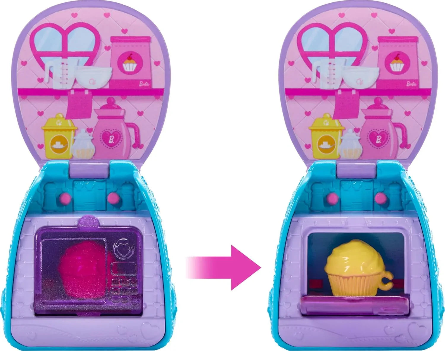 Barbie Family & Friends Cupcake Baking Backpack Blonde Chelsea Doll, Wearable Backpack with Baking Play Pieces - Jaiman Toys