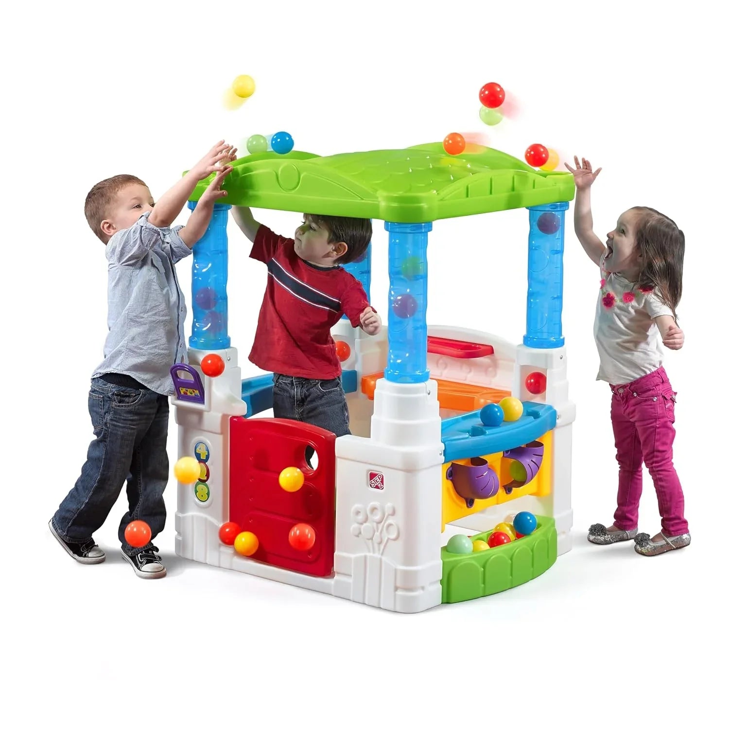 Step2 Wonder Ball Fun House – Multicolor Plastic Playset - Jaiman Toys