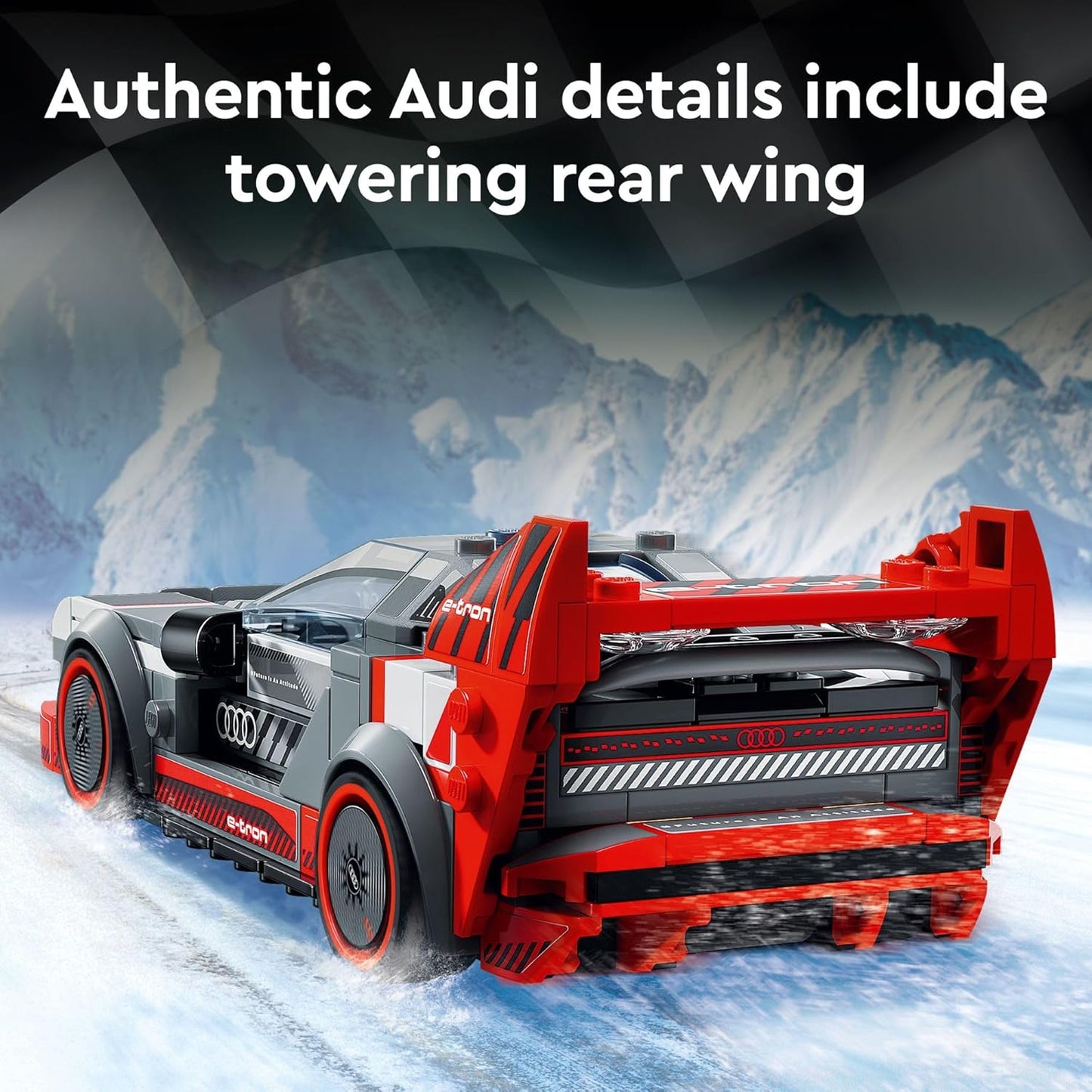 LEGO 76921 Speed Champions Audi S1 e-tron Quattro Race Car