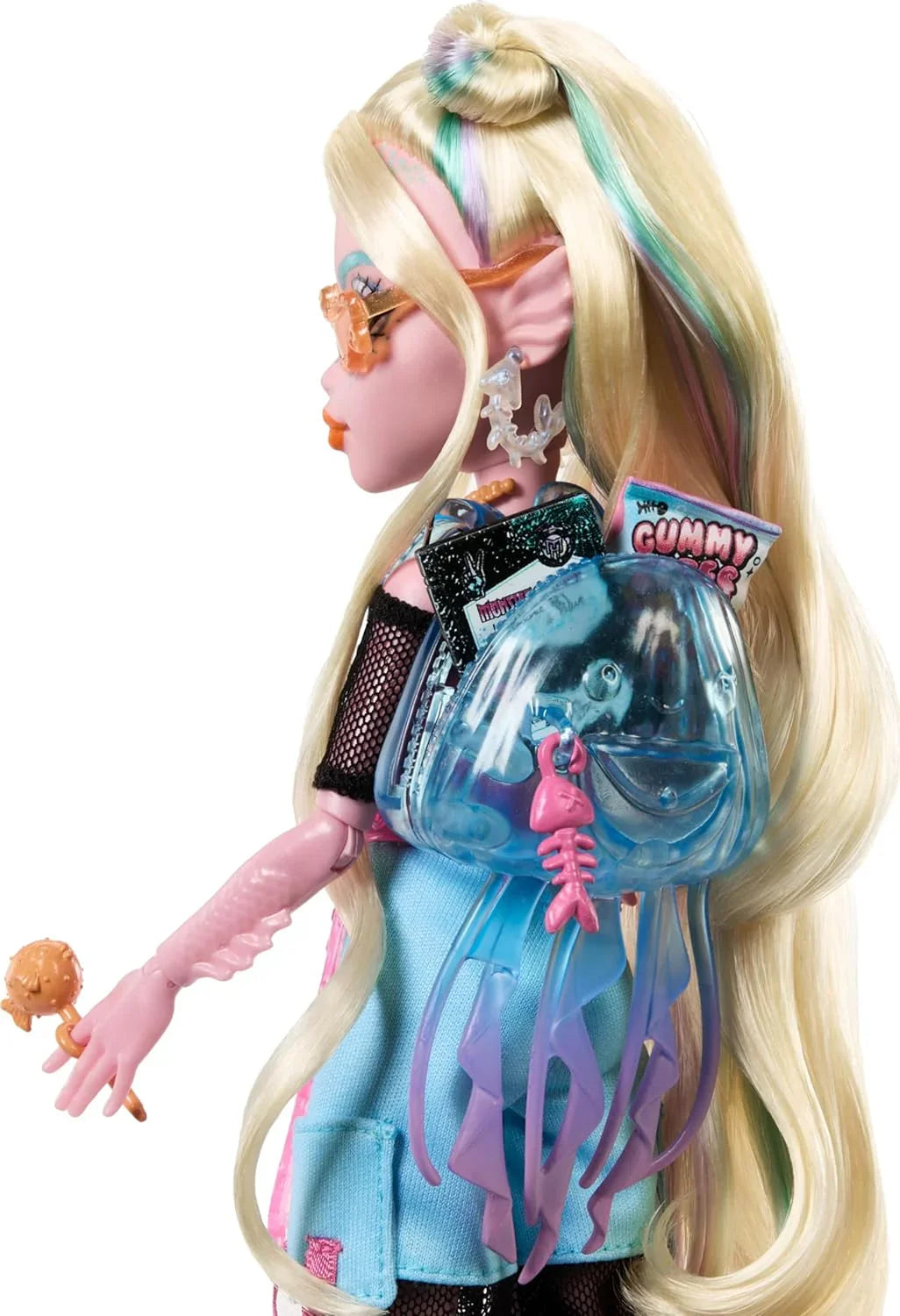 Monster High Lagoona Blue Doll – With Pet Fish & Accessories - Jaiman Toys