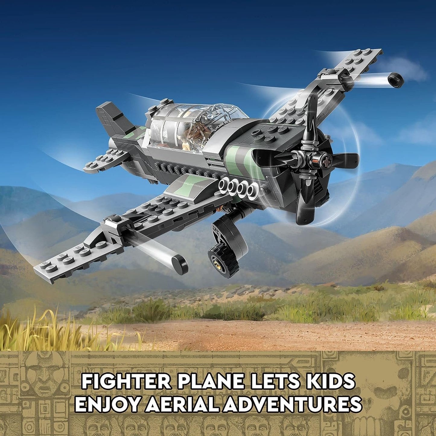 LEGO 77012 Indiana Jones and the Last Crusade Fighter Plane Chase