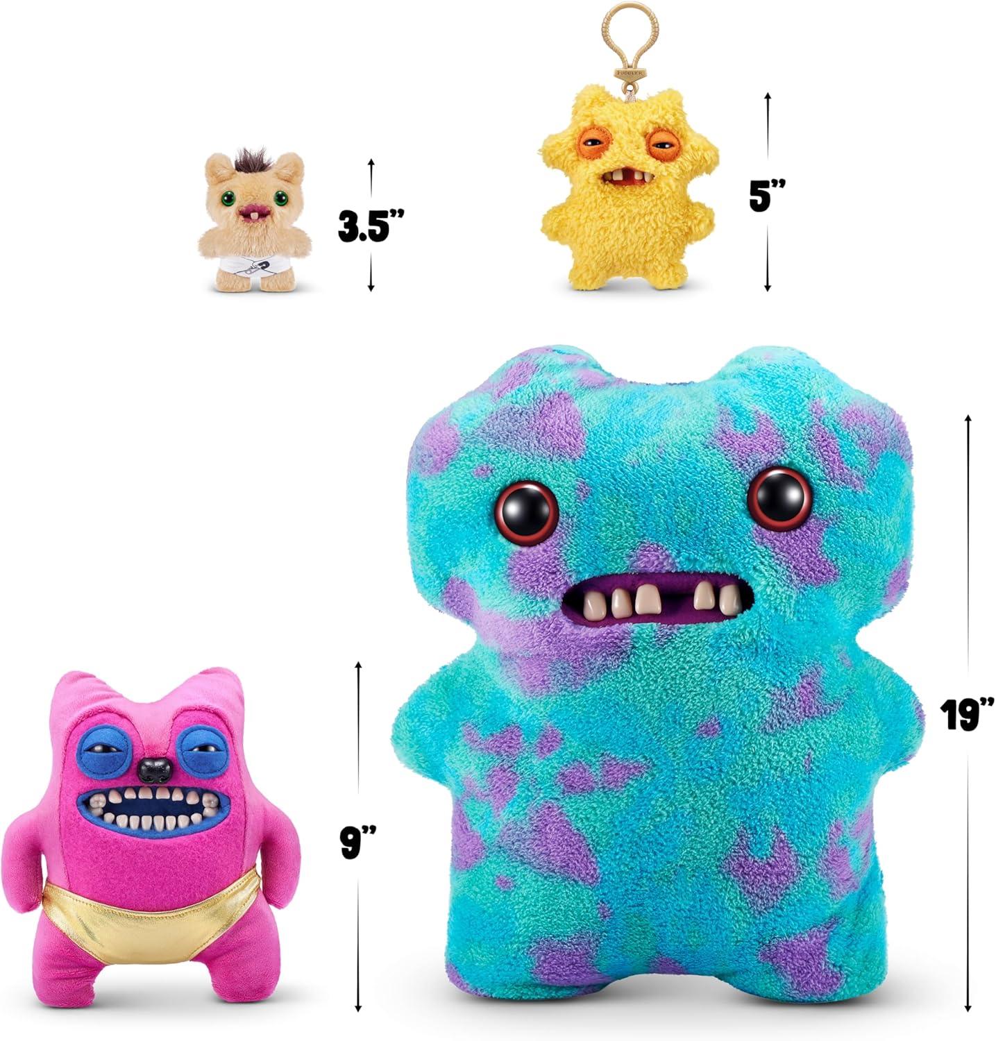 Gold Fuggs by ZURU Funny Ugly Monster, Plush, Collectible, Toy (Greedy Grinner - Pants) - Jaiman Toys