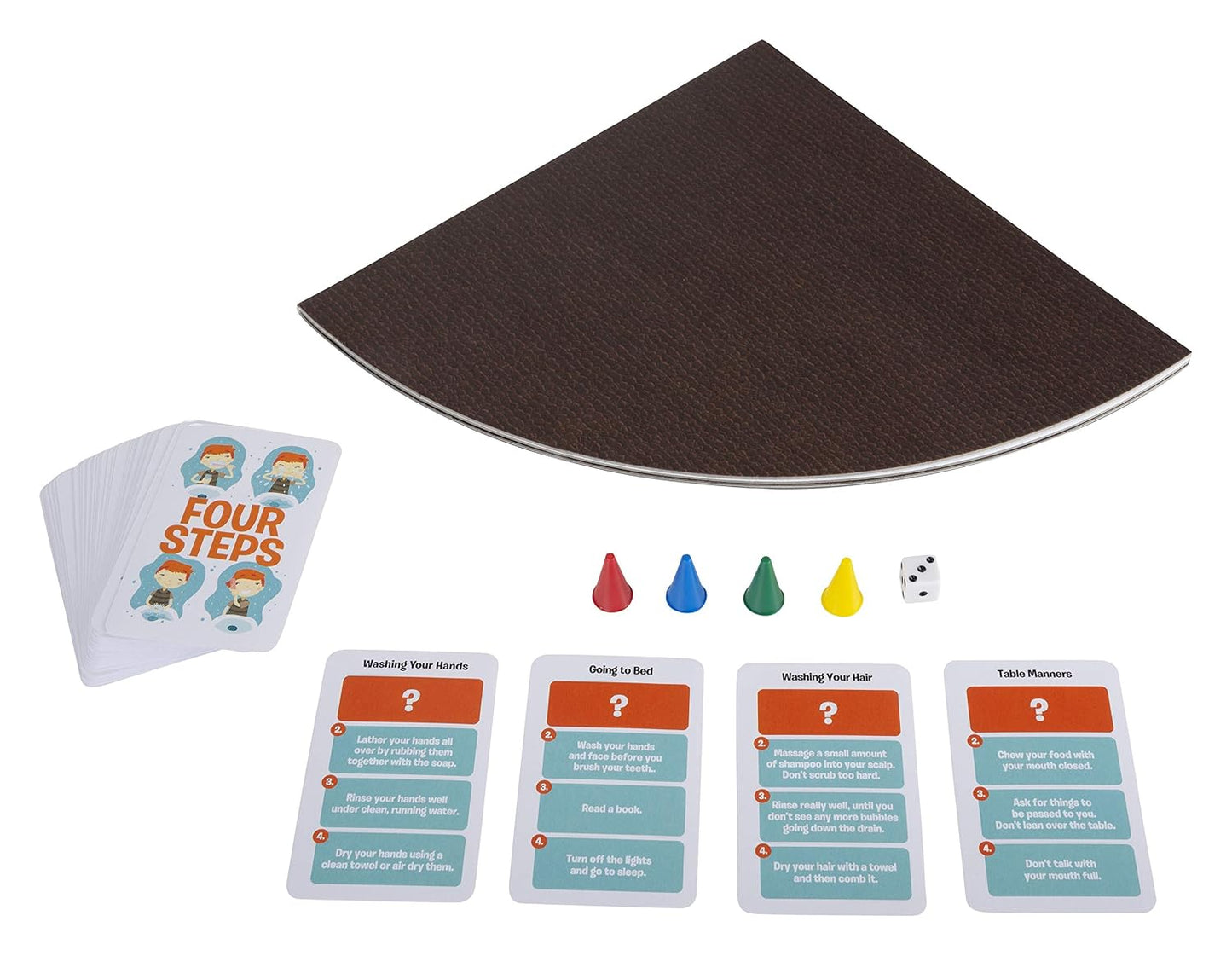 Funskool Four Steps Family Board Game for Kids | Daily Routine Learning & Memory Game | Fun Educational Game for Children & Family