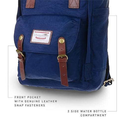 Doughnut Macaroon Multicolor 16L Backpack – Lightweight Water-Repellent Daypack for Women & Girls (Travel, School, College Use) - Jaiman Toys