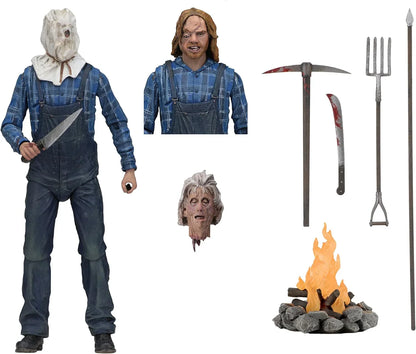 Friday the 13th Part 2 Slasher Action Figure – 7 Inch Horror Collectible Figure with Weapons & Accessories