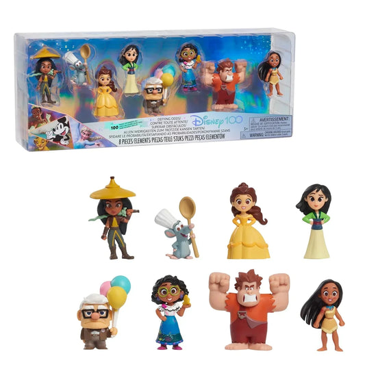 Disney100 Years of Defying Odds Celebration Collection Limited Edition 8-piece Figure - Jaiman Toys