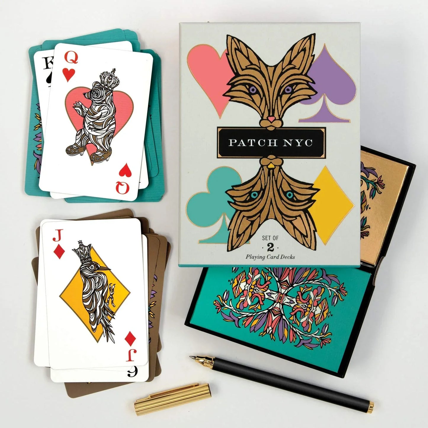 Patch NYC Playing Card Set – Stylish Designer Deck for Card Games - Jaiman Toys