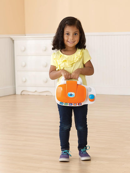 VTech Tote & Go Laptop Orange | Interactive Educational Learning Laptop for Kids | ABCs, Numbers, Games & Music | Ages 3+