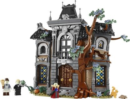 LEGO® Icons Mayor Manor 11383 – Eerie Mansion Decor | 1,420-Piece Model House Building Kit for Adults
