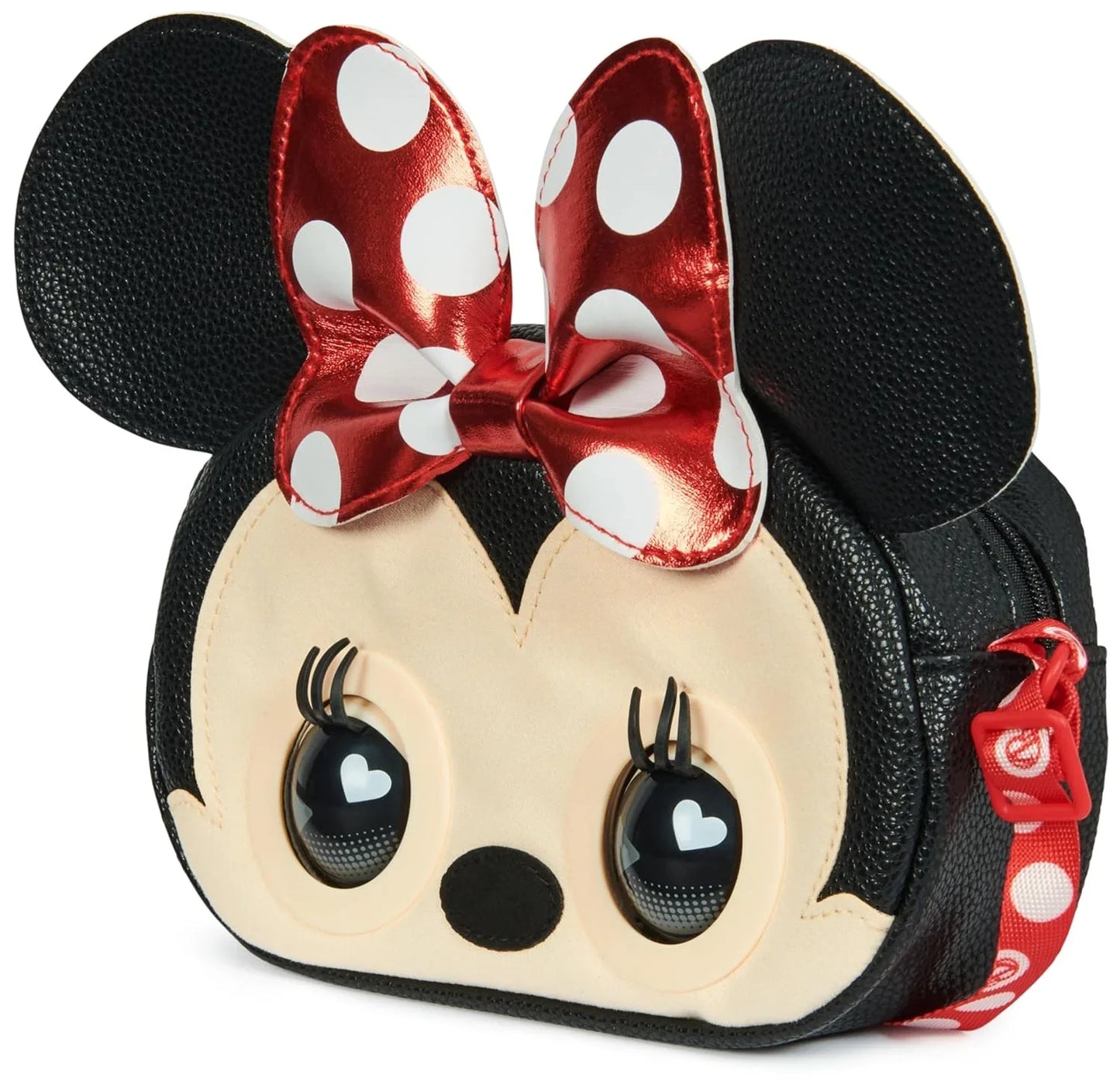 Purse Pets DIS Interactive Minnie Mouse – Plush Shoulder Bag Toy for Kids