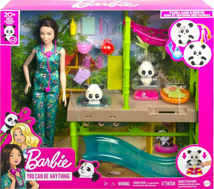 Barbie Doll (Panda Care & Rescue Set) - Jaiman Toys