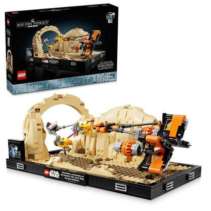 LEGO Star Wars Mos ESPA Podrace Diorama Set 75380 (718 Pieces)
