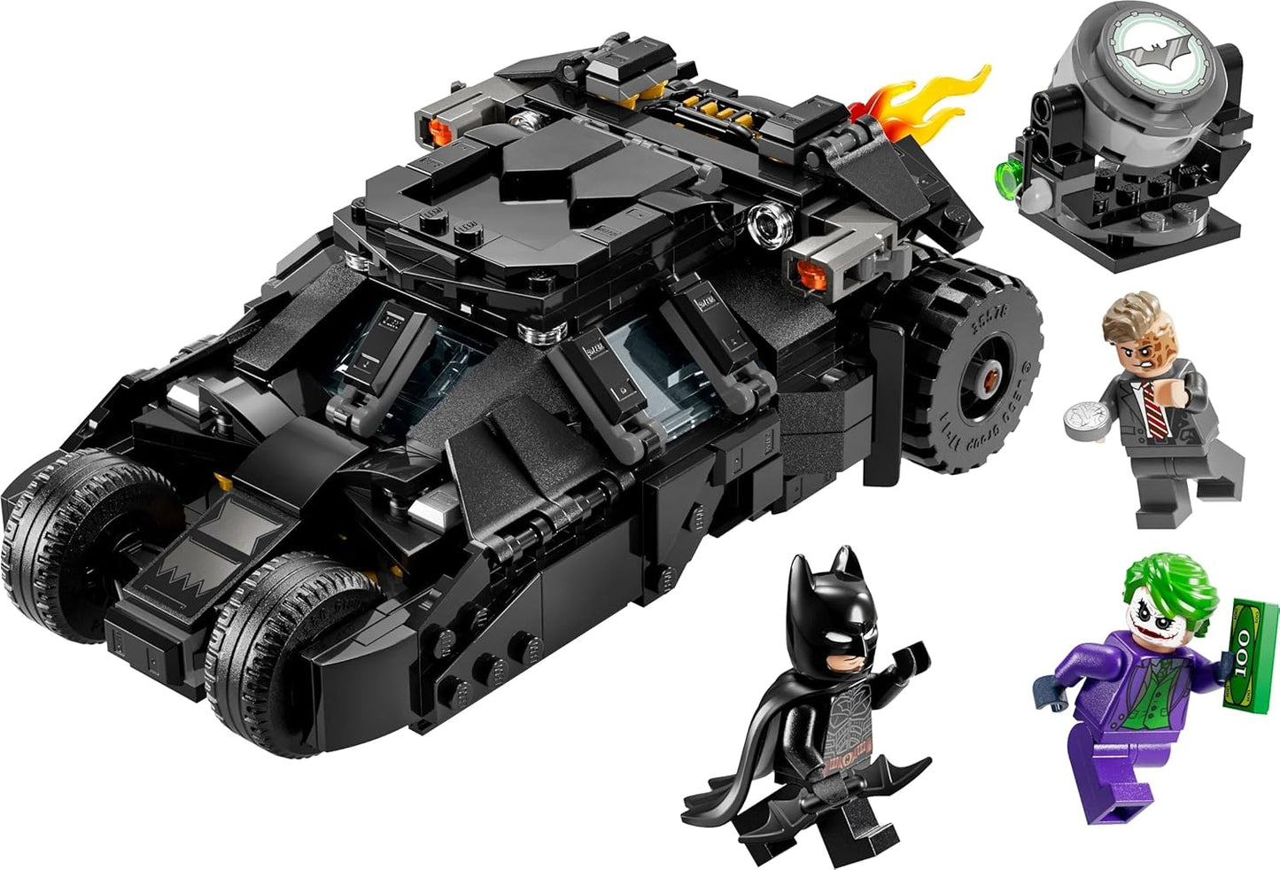 LEGO 76303 Super Heroes Batman Tumbler vs. Two Face & Joker Toy, Birthday Present, Blocks, Boys, Girls, Children, 8, 9, 10 Years, Elementary School Figure, Toy