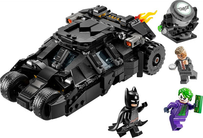 LEGO 76303 Super Heroes Batman Tumbler vs. Two Face & Joker Toy, Birthday Present, Blocks, Boys, Girls, Children, 8, 9, 10 Years, Elementary School Figure, Toy