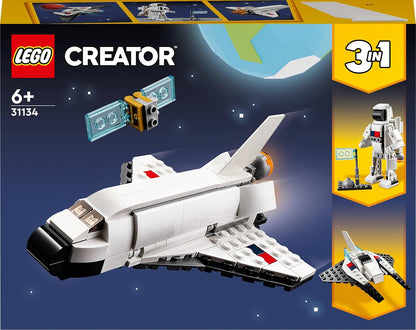 LEGO Creator Space Shuttle 31134 Building Set (144 Pieces)