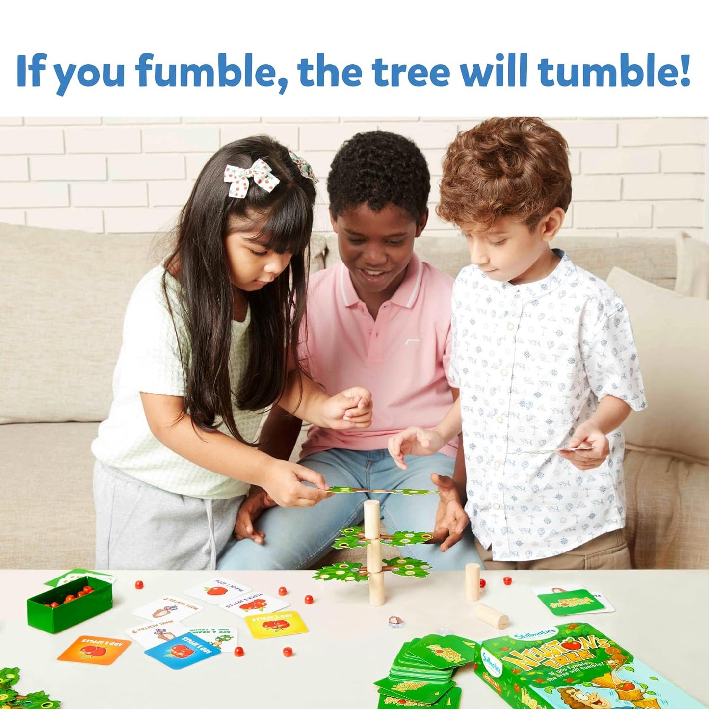 Skillmatics Educational Game - Newton'S Tree, Balancing, Stacking, Strategy And Skill-Building Game, Ages 6 And Up For Adult