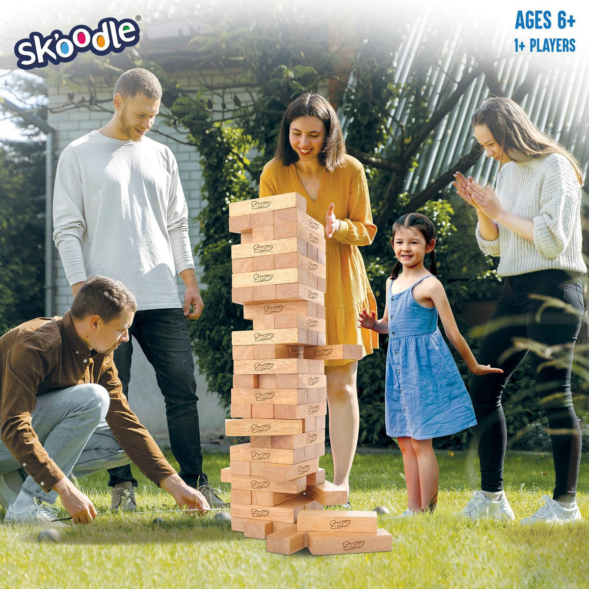 Skoodle Stackrr Giant tumbling tower size