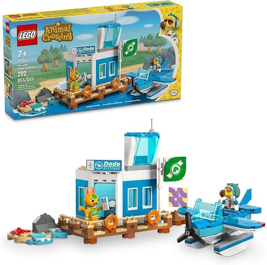 LEGO 77051 Animal Crossing Fly with Dodo Airlines Building Set (292 Pieces) - Jaiman Toys