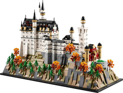 LEGO 21063 Neuschwanstein Castle Architecture Set, 2,000+ Pieces, Collectible Landmark ,For Adults