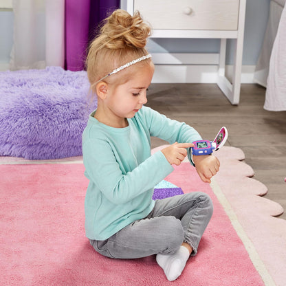 VTech Gabby's Dollhouse Pandy Paws Paw-Tastic Learning Watch | Interactive Kids Digital Watch with Games, Clock & Alarm | Ages 3+