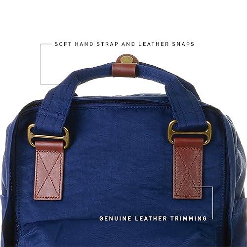 Doughnut Macaroon Multicolor 16L Backpack – Lightweight Water-Repellent Daypack for Women & Girls (Travel, School, College Use) - Jaiman Toys