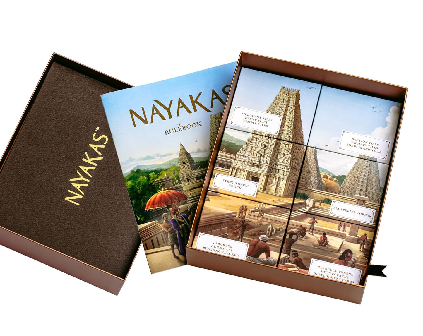 NAYAKAS Strategy Board Game | Epic Indian Strategy Game for Adults & Teens | Fun Tactical Game for Ages 14+