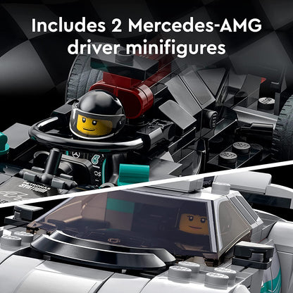 LEGO Speed Champions Mercedes-AMG F1 W12 E Performance &amp; Mercedes-AMG Project One