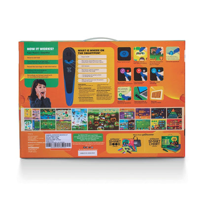 goDiscover Kinder Smart Interactive Learning Posters with Talking Pen | 18 Educational Charts for Kids (3–6 Years)