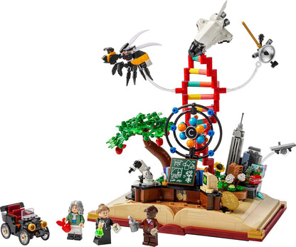 LEGO 21355 Ideas The Evolution of STEM, Science Gift for Adults Building Blocks for 18+ Gift