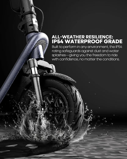 UBOARD X Pro Electric Scooter – 25Km Range, Fast Charging, Foldable E-Ride with LED Display & Dual Brakes (Black) - Jaiman Toys