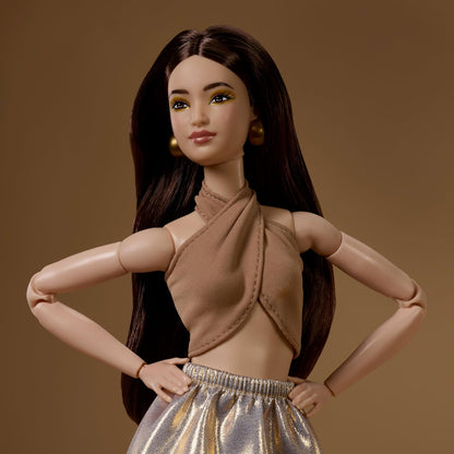 Barbie Signature Barbie Basics Model 06 Fashion Doll | 11.5 inches Collector Edition Articulated Doll with Premium Outfit